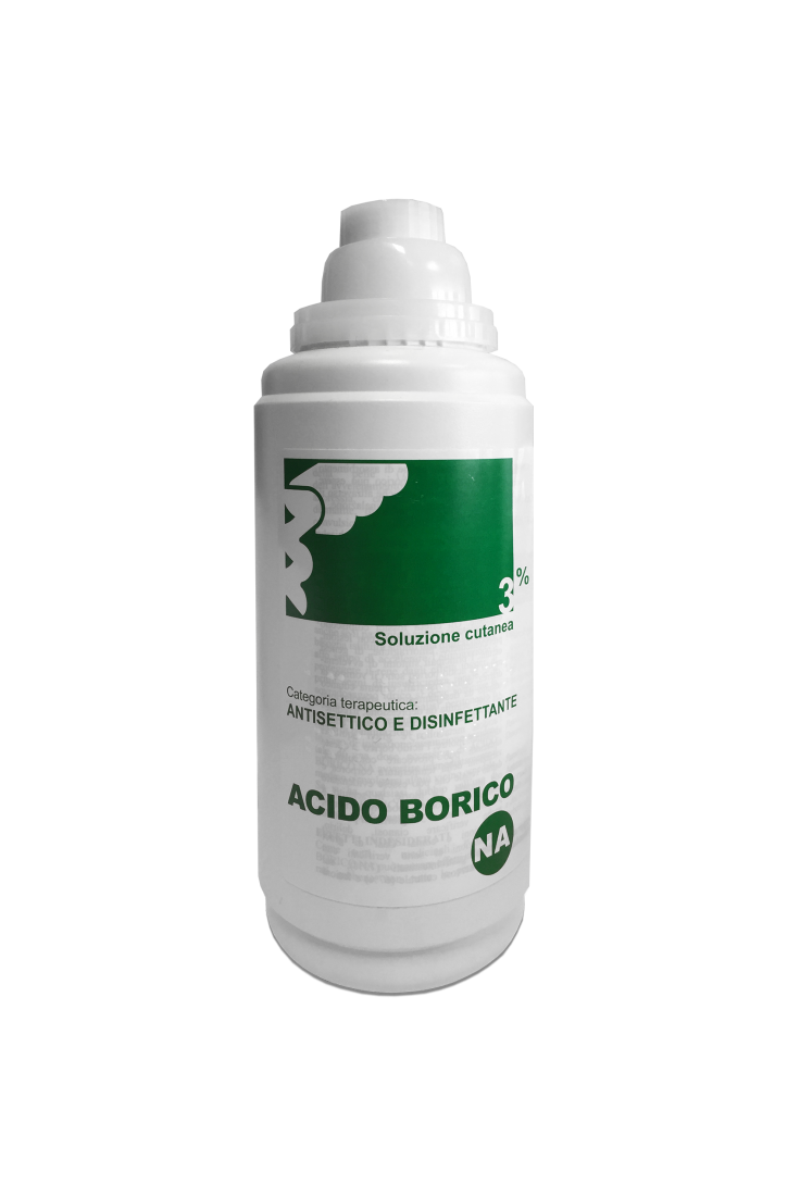 Acido Borico 3% soluzione cutanea (Acqua borica)